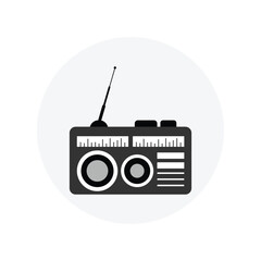 Radio icon vector illustration