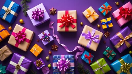 Phoenix with Fiery Wings on a Dramatic Horizontal Background