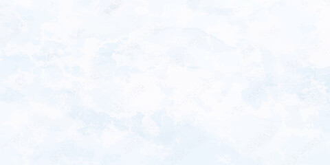 Fototapeta premium Abstract blue watercolor texture background capturing the cold, icy pattern of winter clouds and sky