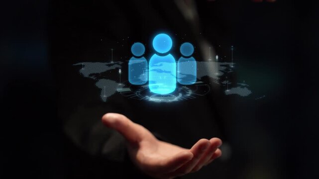 People networking, business connections, digital networking platforms, professional collaboration, and expanding opportunities through business relationship building and engagement. Muxer - Powered by Adobe