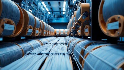 Generative AI automated data connection network processing.