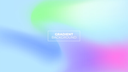 Calm Pastel Gradient Background with Soft Blue, Lavender, and Mint Color Blend
