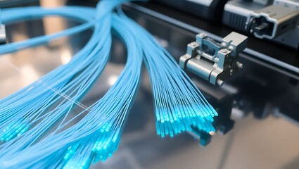 Generative AI drives advanced fiber optic data transmission.