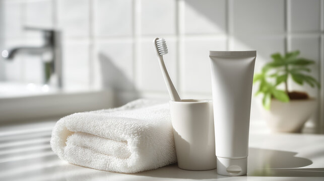 minimal bathroom essentials, eco-friendly morning routine