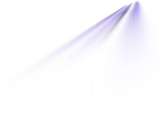 Dramatic purple spotlight beam illuminating darkness