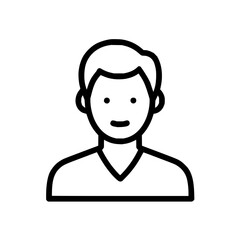 Obraz premium Man avatar profile picture vector graphic for social media and user interface design resources and projects