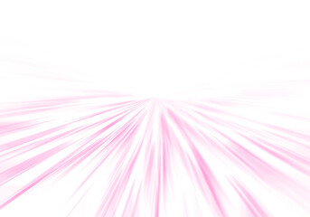 Pink Light Rays with Soft Sunrays, Shining Lens Flare and Bright Starburst Light Effect Overlay
