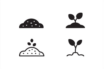 Spring Gardening and Backyard Tools Vector Pack