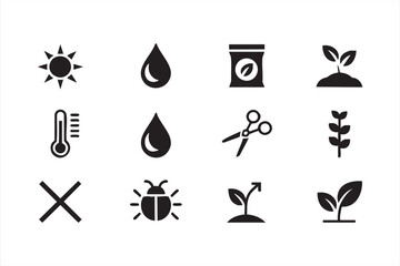 Bucket, Mop, and Spray Bottle Vector Line Pack