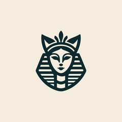 Goddess Bastet Logo