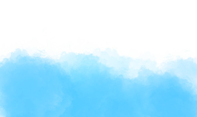  Abstract blue watercolor wash with white space