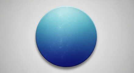 Obraz premium Oval gradient background with light blue to dark blue color transition on white