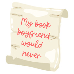 Romantasy Bookish Sticker 
