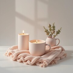 Cozy Home Lifestyle 3D Render