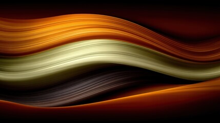 Fototapeta premium Shimmering Golden Banner with Gradient and Light Effects