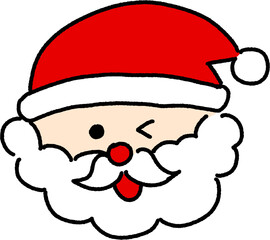 산타 얼굴
