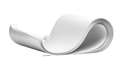 smooth flowing abstract blue shape with soft curves and modern fluid design isolated on white background