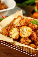 Fried Tofu and Vegetable Meatballs - Delicious Chinese Dish