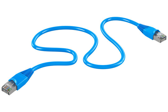 Lan cable, transparent background