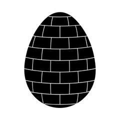 Brik Egg Pastry Silhouette Vector
