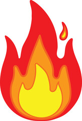 Fire flame hot burning blaze heat danger wildfire inferno ember