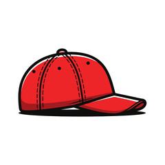 baseball cap vector illustration