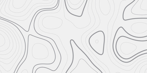 Artistic Topographic Line Network – Geographic Ridge Flow Pattern Seamlessly Repeated for Mapping Visualization