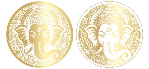 Ganesha Vector Illustration, Lord Ganesha Line Art, Minimalist Ganesha Vector, Hindu God Ganesha Artwork, Sacred Ganesha Vector Design, Elegant Ganesha Outline, Traditional Ganesha Vector.