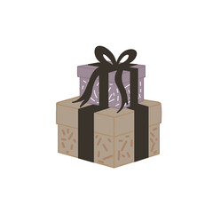 Minimal Pastel Christmas Elements | Hand-Drawn Cute Holiday Clipart Set
