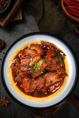Braised Pork Belly - Traditional Chinese Dish