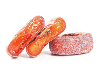 Fresh Guangxi Persimmon Heart Cakes and Sugar-Coated Candies