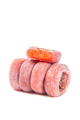 Gongcheng Persimmon Cakes - Sweet Pink Sugar-Coated Traditional Chinese Treats