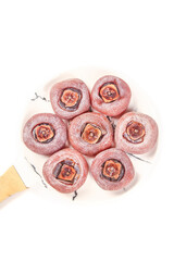 Fresh Gongcheng Medlar Fruits, Guangxi - Round Sweetened Delicious Persimmons