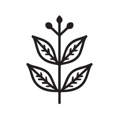 Gentle Herbal Pharmacy Logo with Flowing Leaf Movement