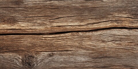Fototapeta premium Weathered wood plank texture rustic setting high-resolution image natural environment close-up view captivating concept of aged timber