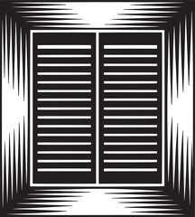 Abstract Document Icon with Geometric Frame Design for Business and Creative Projects