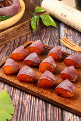 Frosty Heart-Shaped Persimmon Cakes, Gongcheng Guangxi