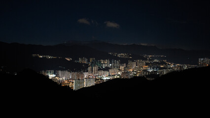 Hong Kong - Victoria Peak Night View.