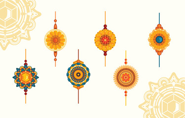 Happy Raksha Bandhan Element