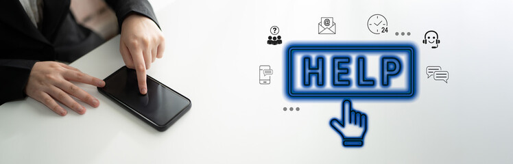 Digital customer support system provides quick assistance, real-time chat, and communication...