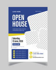 Corporate business flyer template design vector set for company identity, web, flyer, and print layout presentation