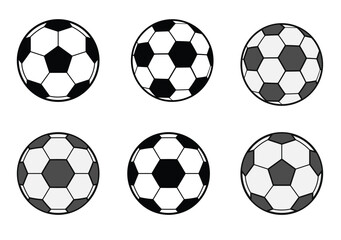 soccer ball vector design illustration isolated on white