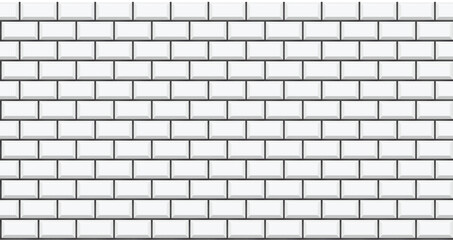 Obraz premium Subway tile seamless pattern.