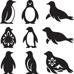 penguin_seal_silhouette_bundle.eps