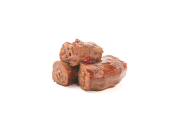 Marinated Duck Necks in Spicy Brine Oil - Gourmet Poultry Delicacy for Cooking