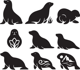 sea_lion_silhouette_bundle.eps