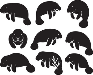 manatee_silhouette_bundle.eps