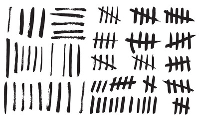  Tally mark vector illustration