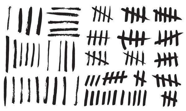  Tally mark vector illustration