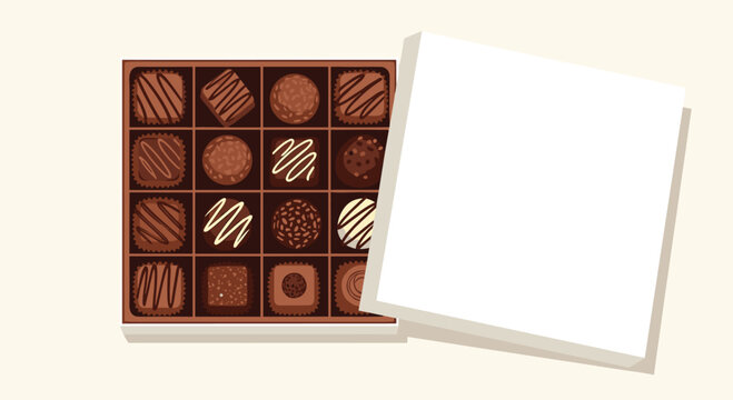 Delicious assortment of chocolates in elegant box, perfect for gifts or indulgent treats, offering sweet satisfaction